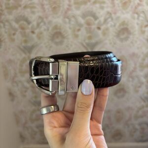 Polo Ralph Lauren Men's Reversible Leather Belt Brown US 41"‎ L